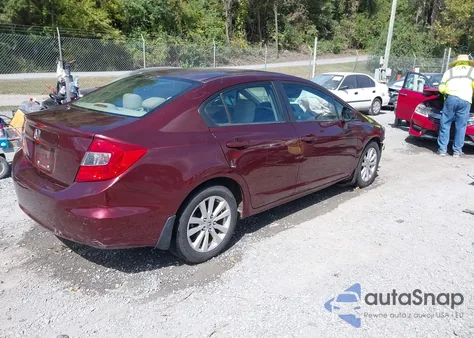 2012 Honda Civic Ex из США, поврежденный, VIN 19XFB2F88CE057037